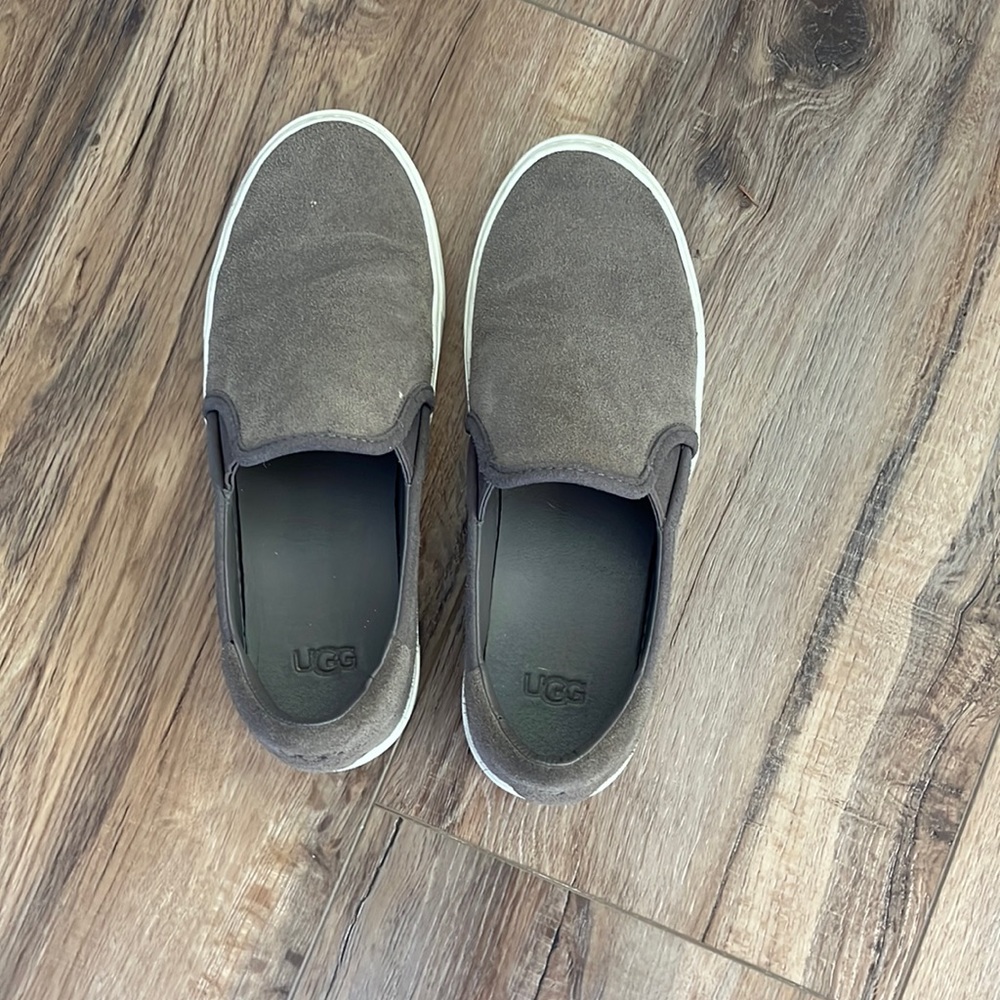 UGG grey suede sneakers